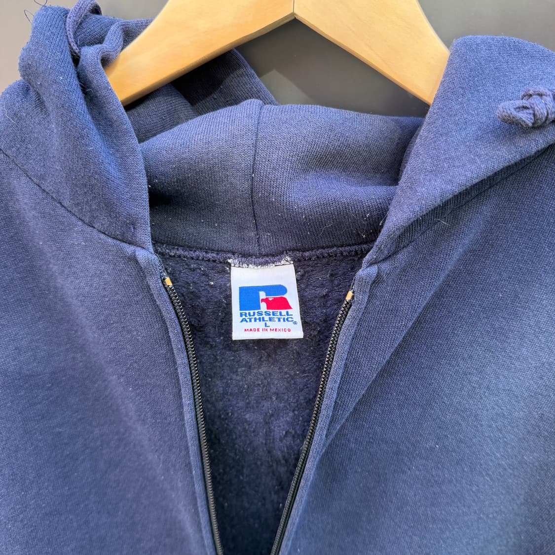 90s Vintage Russell Athletic 러셀 후드집업 상품이미지5