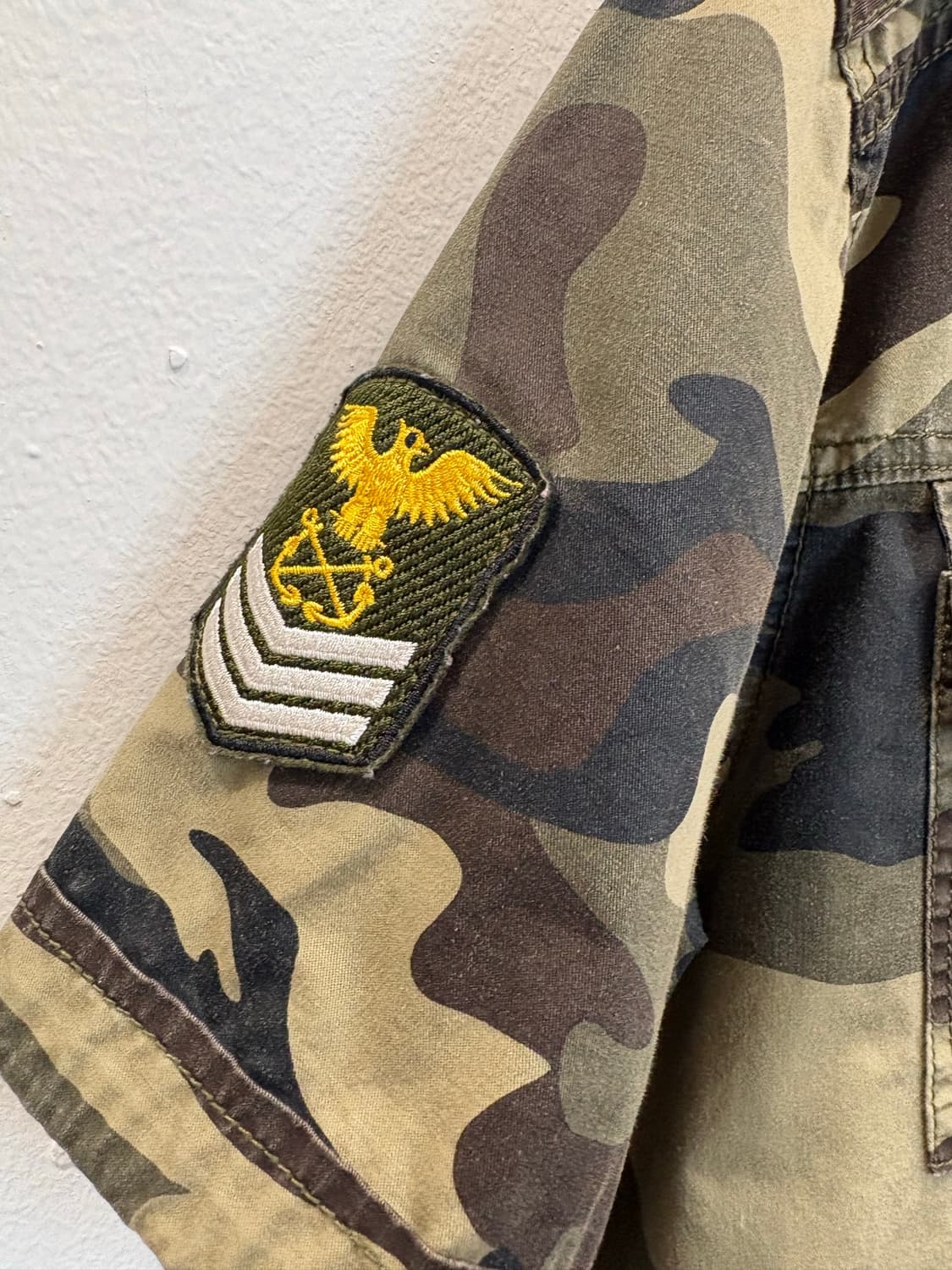 U.S. ARMY 밀리터리 카모 반팔 셔츠 상품이미지5