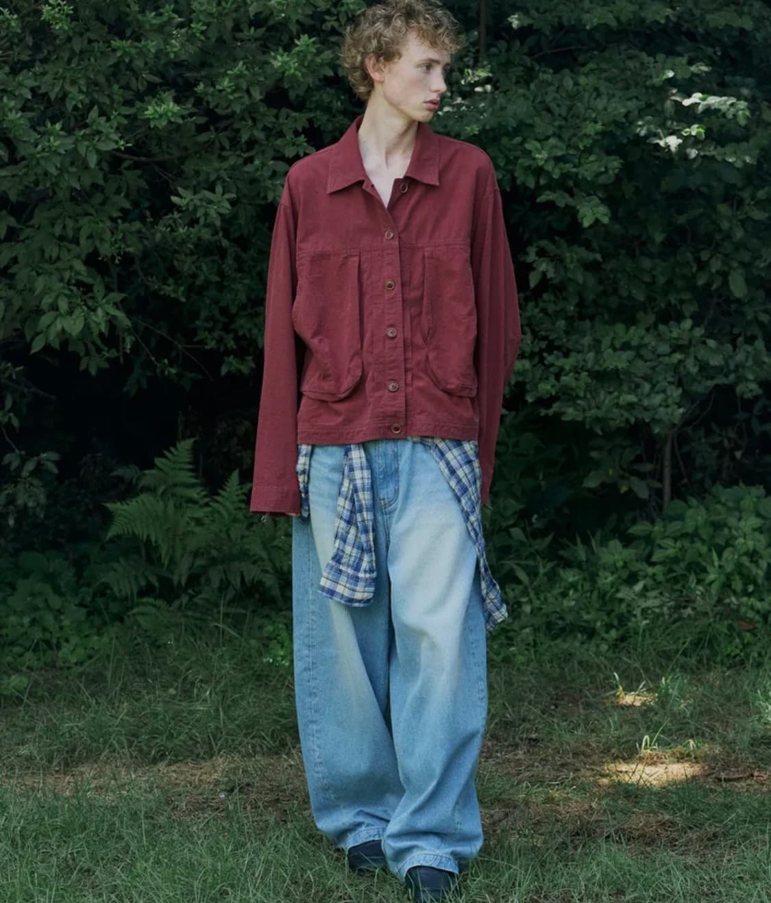 노운 워시드 트러커 자켓 상품이미지2