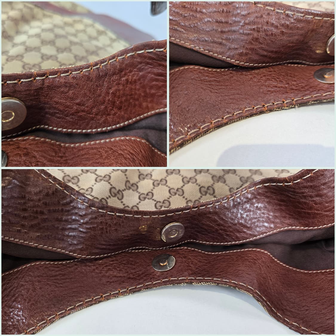 GUCCI 구찌 자카드 인터로킹 숄더백 가방 정품 상품이미지9