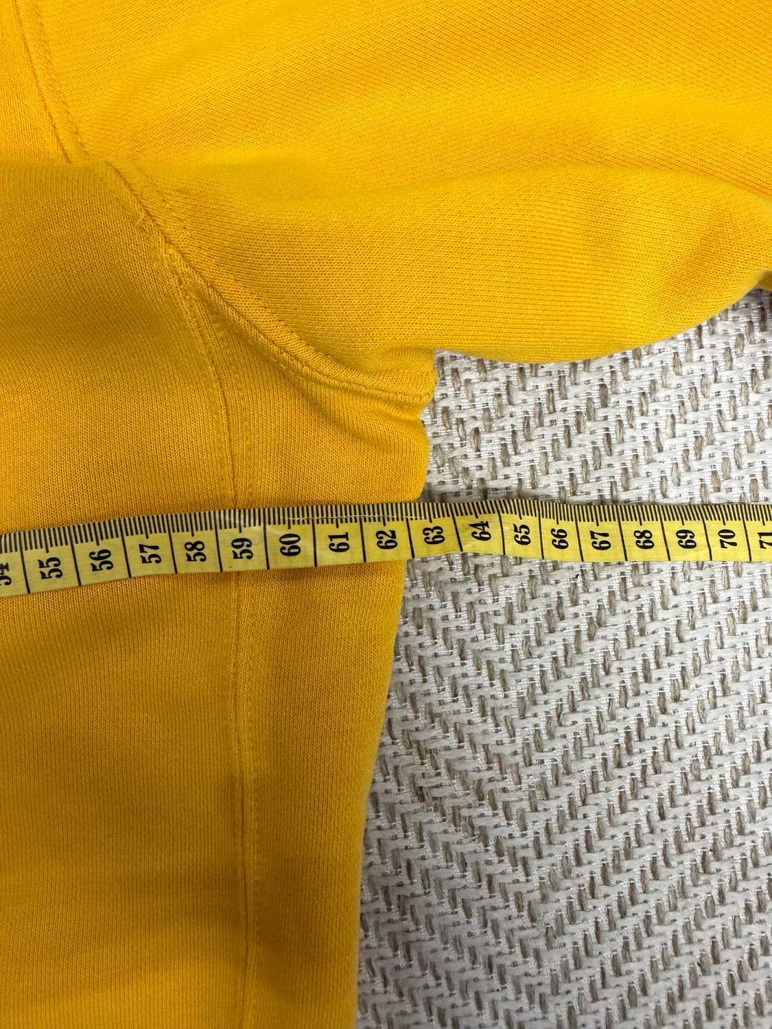 정품) 나이키 남성 스우시 맨투맨 옐로우 XL 상품이미지8