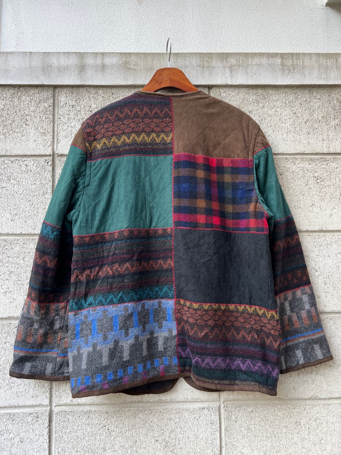 VINTAGE MANA NANETTI BOILED WOOL 보일드울자켓 상품이미지2