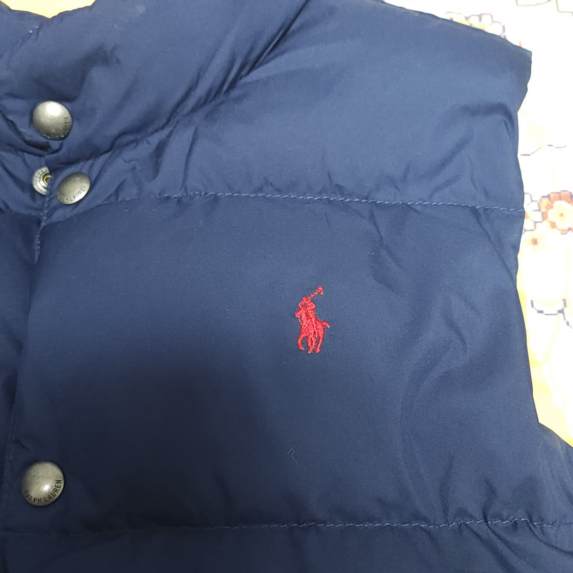 폴로 다운 리버시블 패딩 보이즈 L 상품이미지3