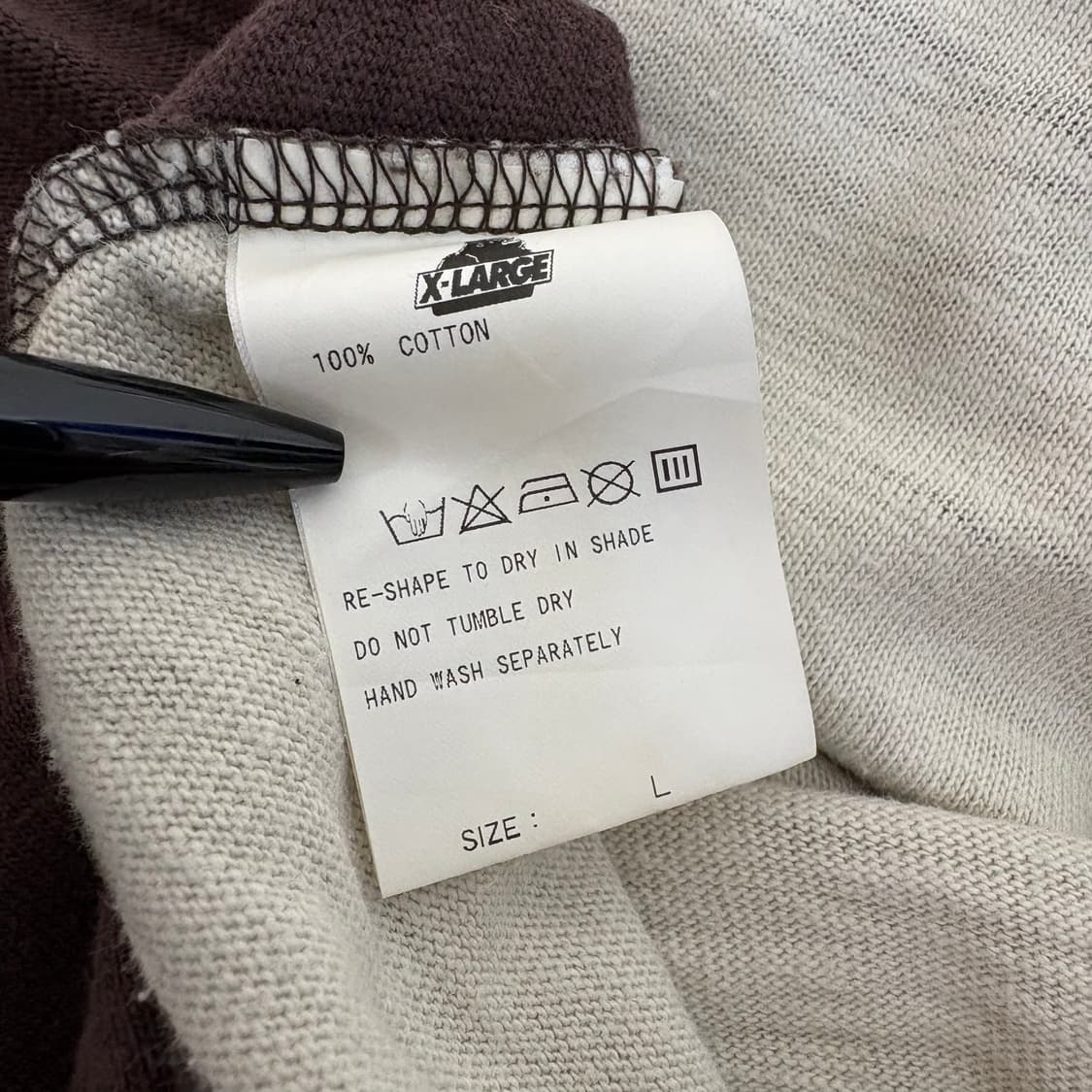 x-large henry neck long sleeve 상품이미지5