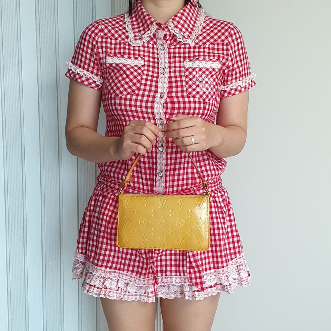 루이비통 베르니 파우치 숄더백 중고 가방 은피아노 상품이미지1