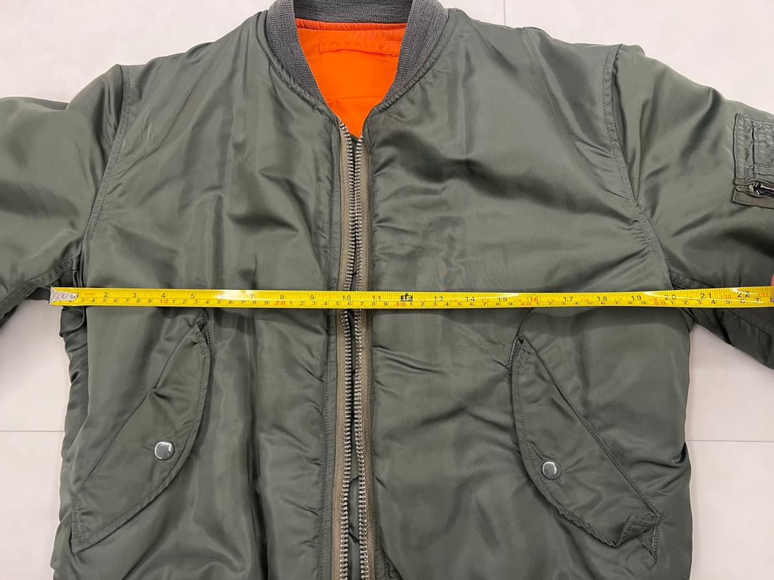 70s 오리지널 ma-1 자켓 M사이즈 판매합니다 상품이미지5