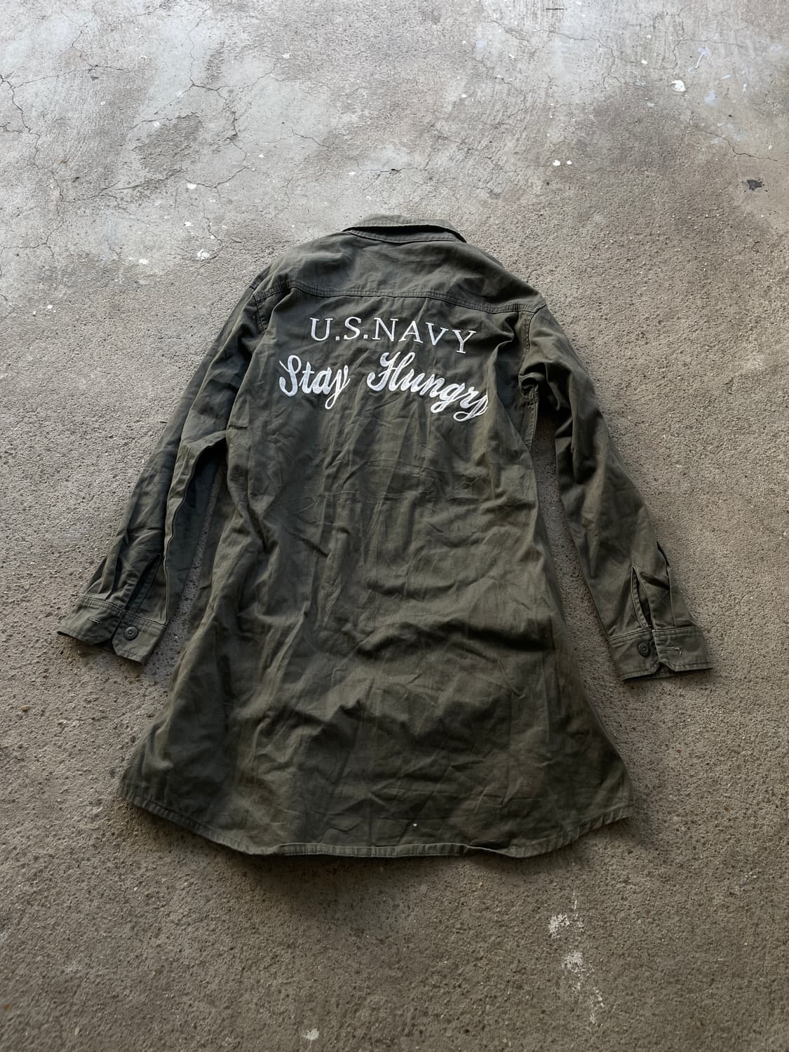 Miltery long jacket 상품이미지6