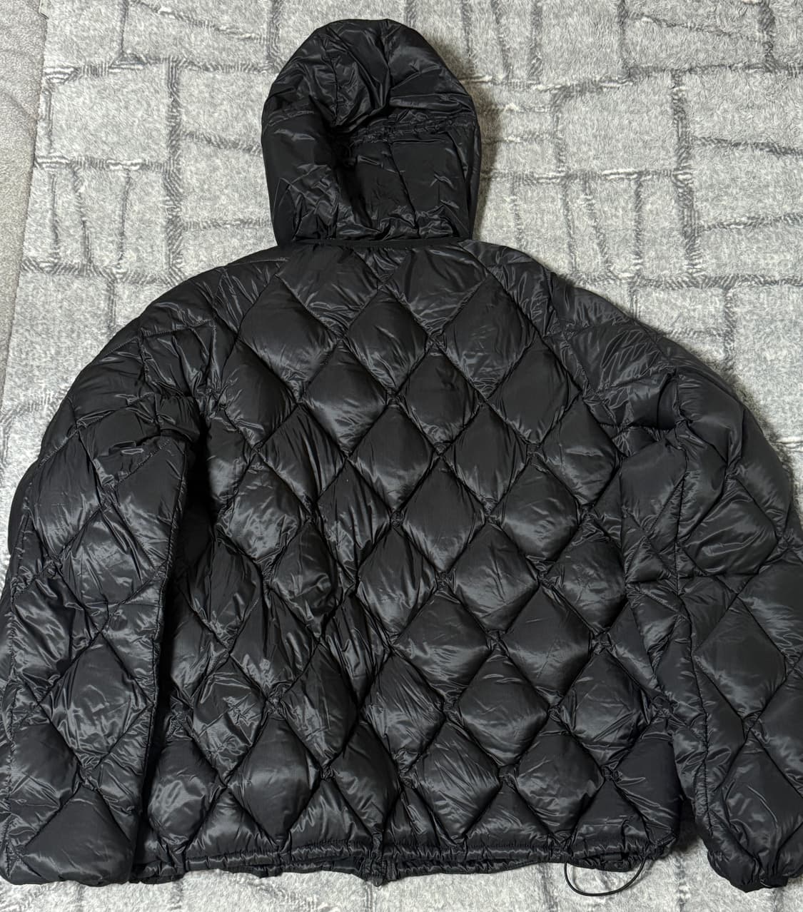 [XL] 로아(ROA) 라이트 다운 자켓 블랙 상품이미지3