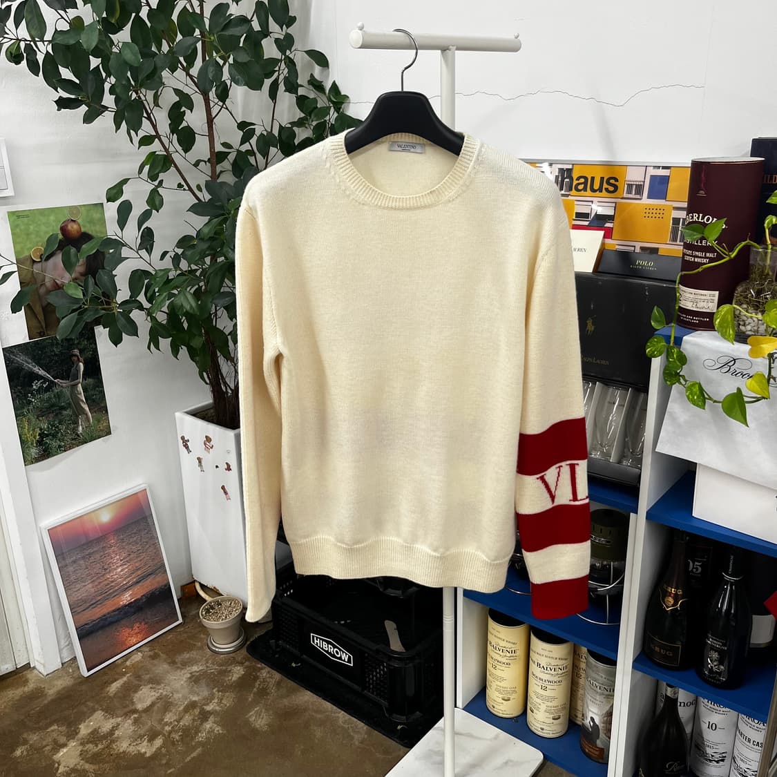 발렌티노 크루넥 울니트 XL 상품이미지1