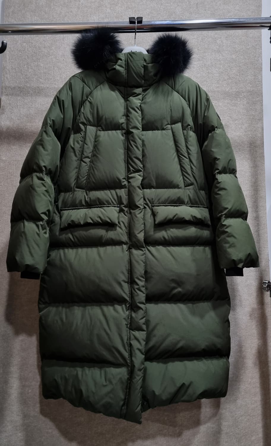 여성 S 데상트 오리털 롱패딩 상품이미지1