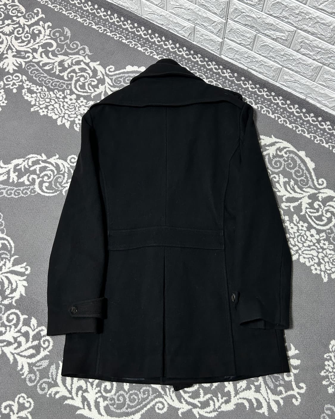 우영미 더블 판넬 울 코트 상품이미지7