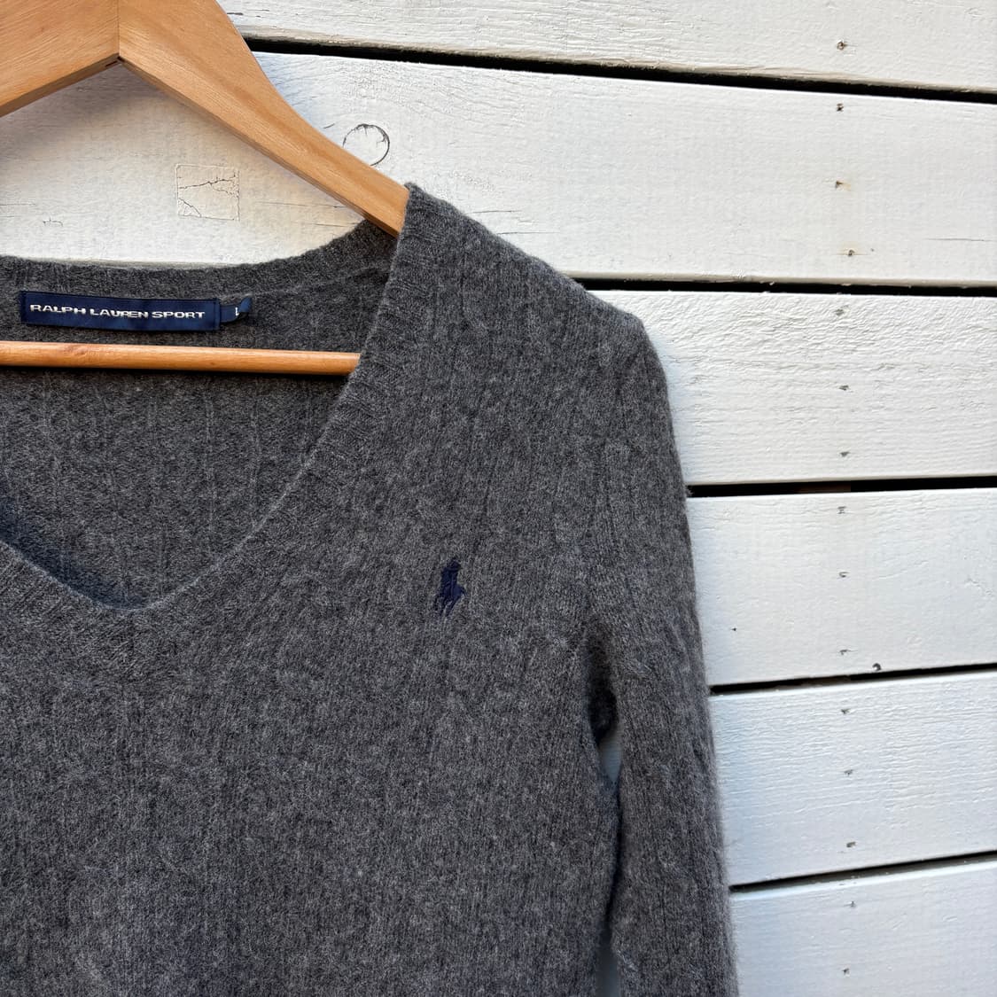 Polo 폴로 울 브이넥 니트 상품이미지3