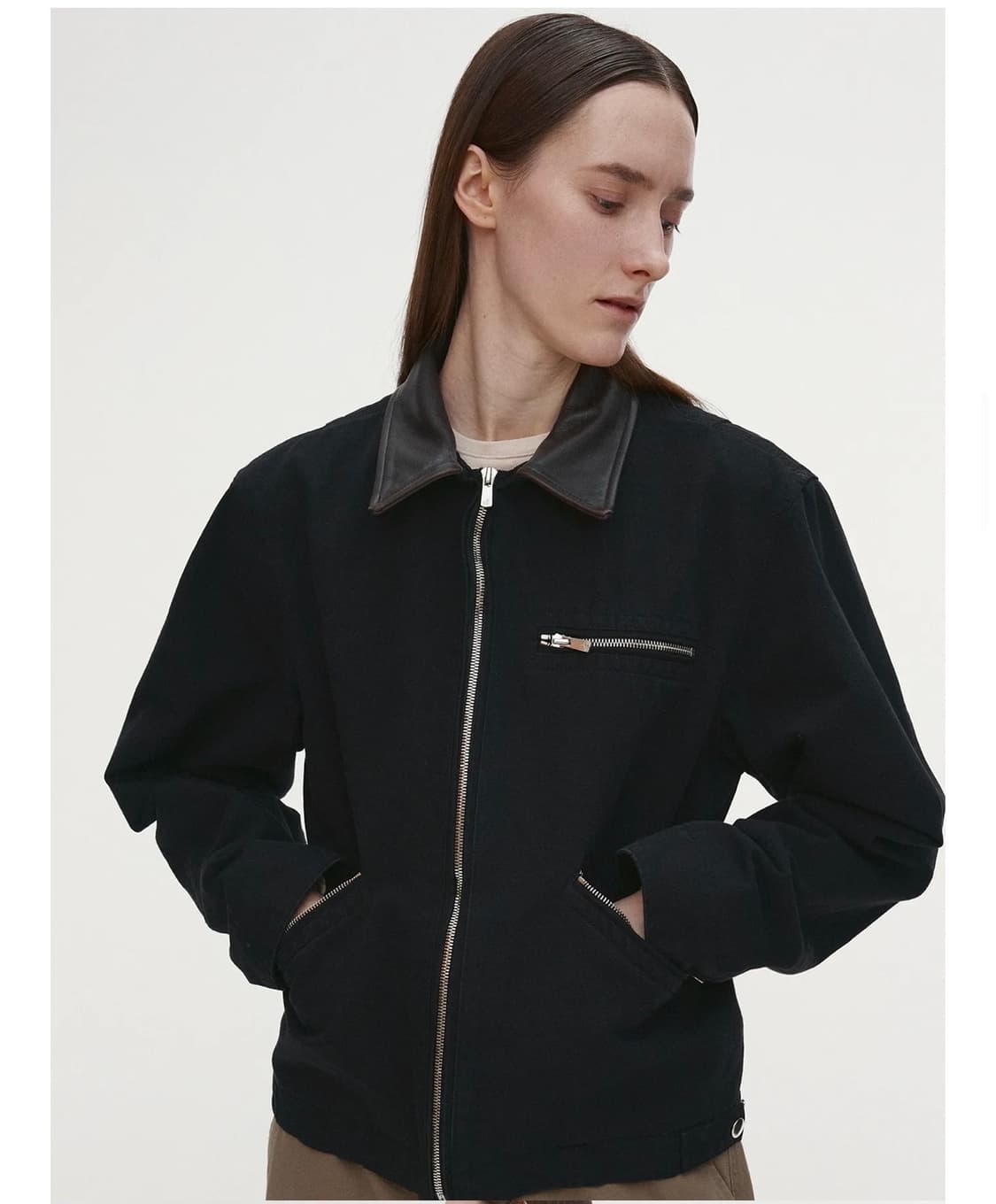 토니웩 레더카라 워크자켓 L 상품이미지1