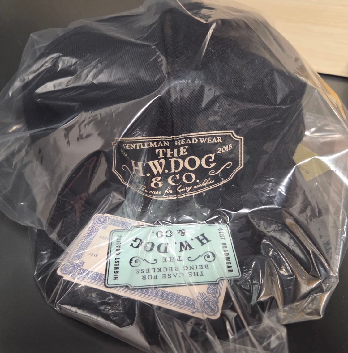 THE HW DOG CO 도그앤코 트러커캡 블랙 38사이즈 상품이미지2