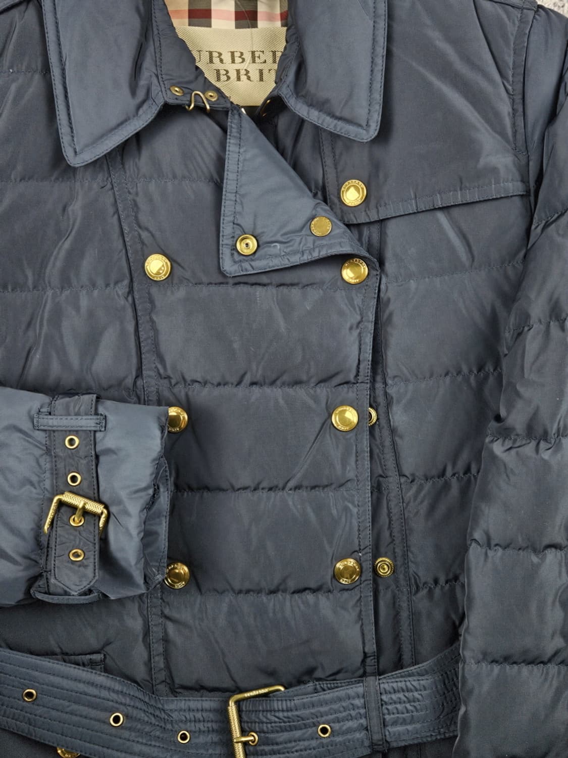 버버리 더블 브레스트 벨티드 퀼팅 다운 자켓 ( M ) / 10257 상품이미지4