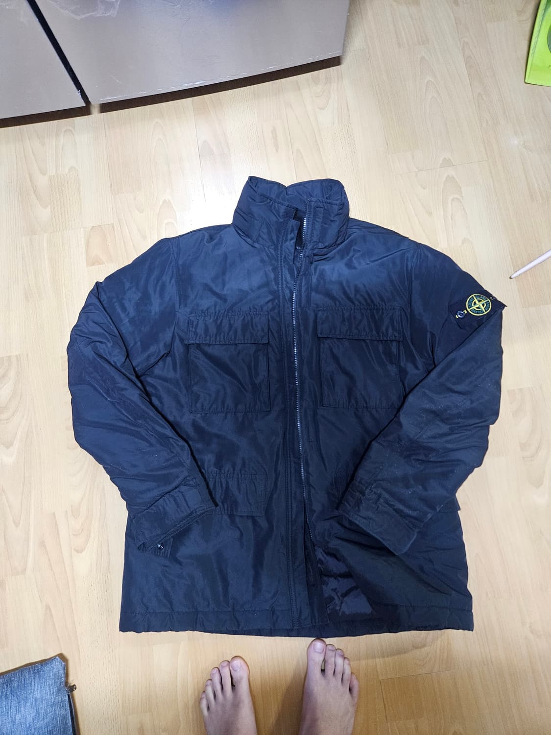 정품) 스톤아일랜드 마이크로랩스 인슐레이트 패딩 XL 상품이미지6