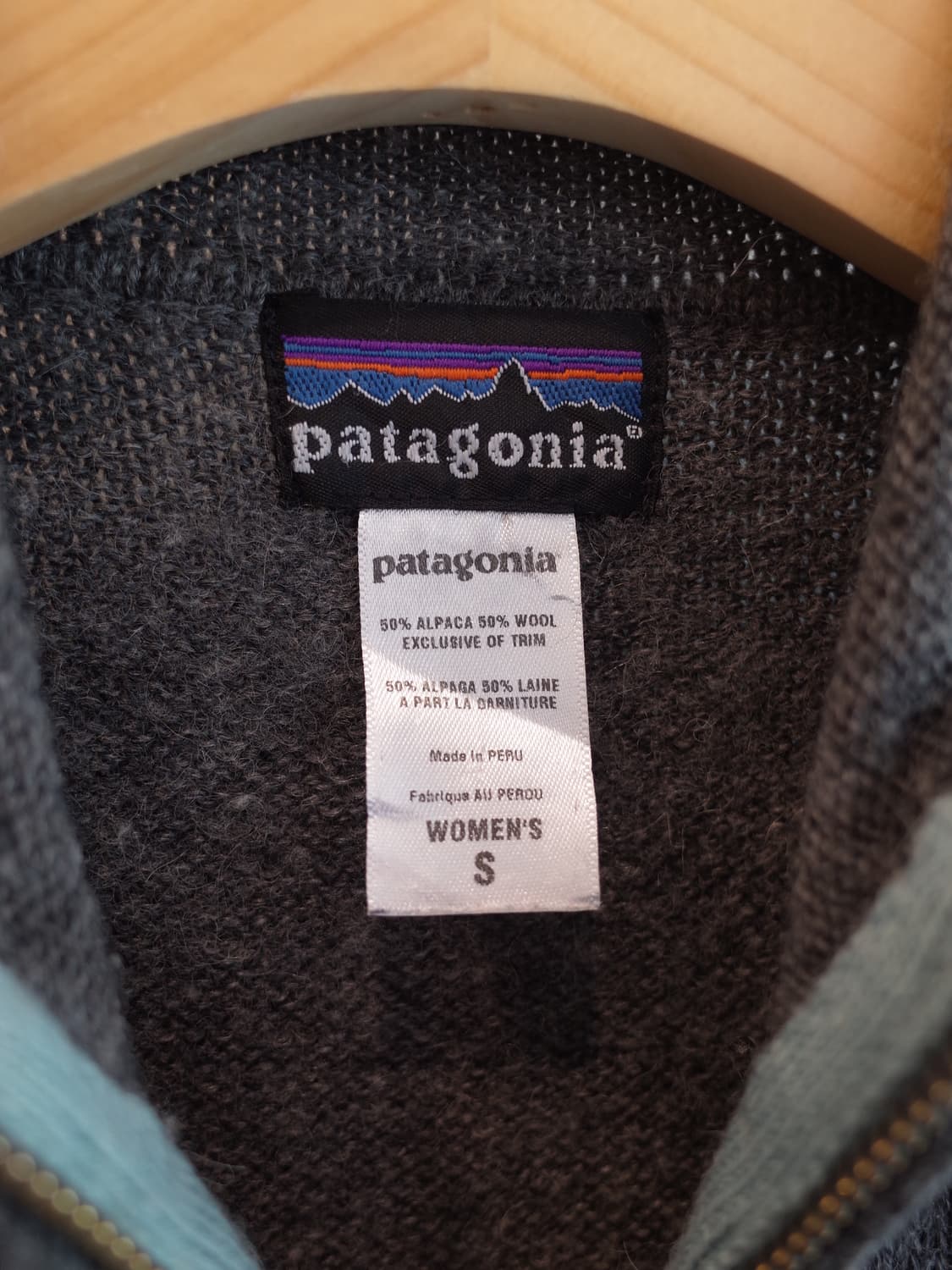 Patagonia 파타고니아 알파카 집업 니트 상품이미지3