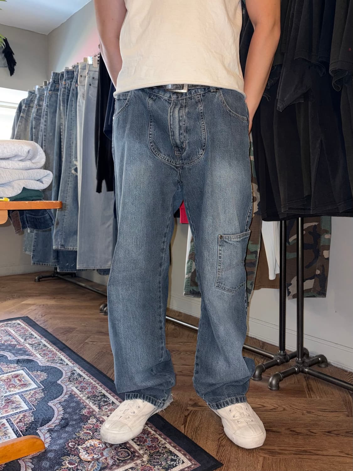 90-00’s Armani Jeans pocket detail denim 상품이미지1