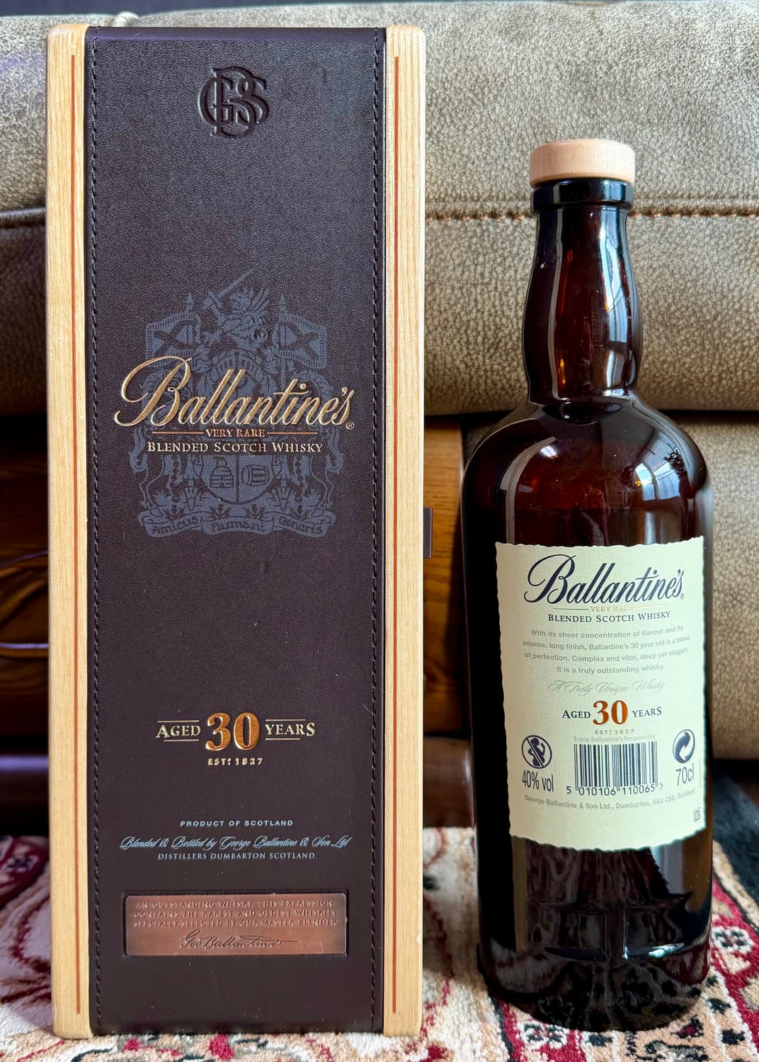 발렌타인 30년산 위스키 공병 우드 케이스 Ballantine 30 상품이미지2