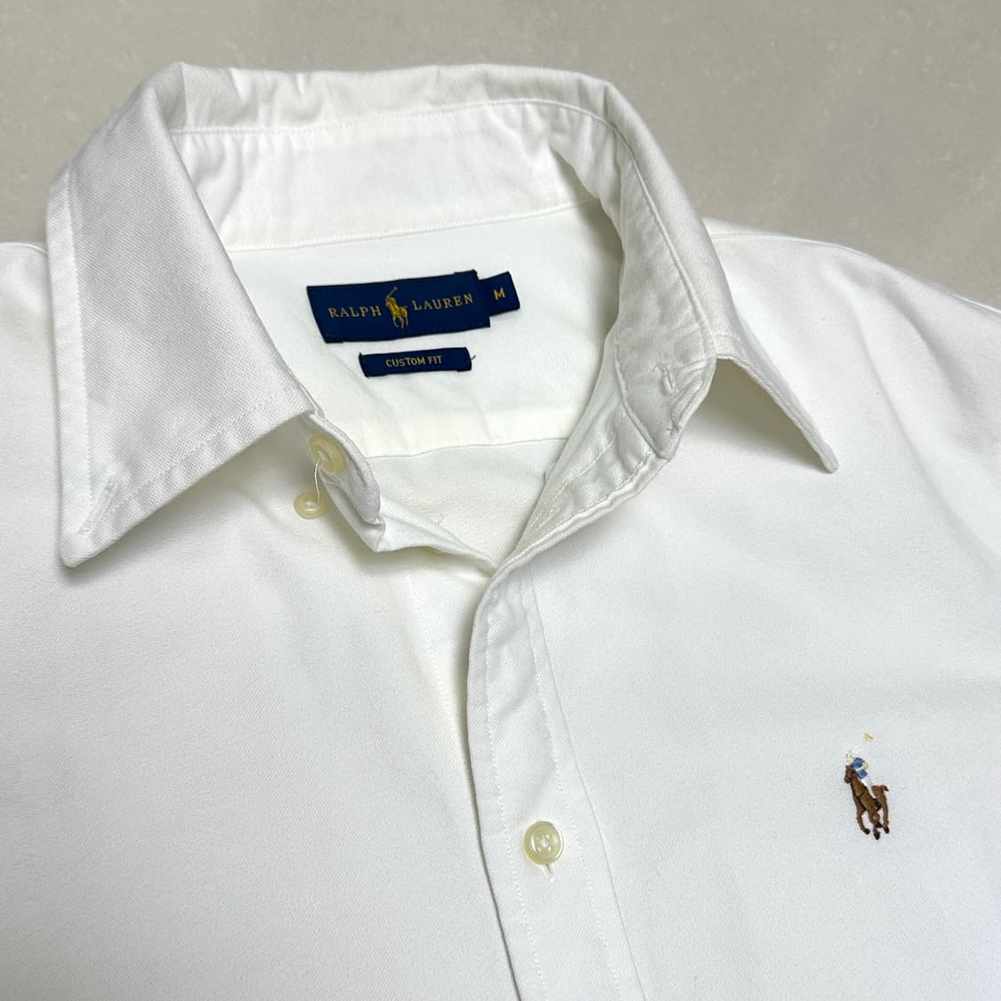 랄프로렌 폴로 옥스포드 셔츠 화이트 상품이미지2