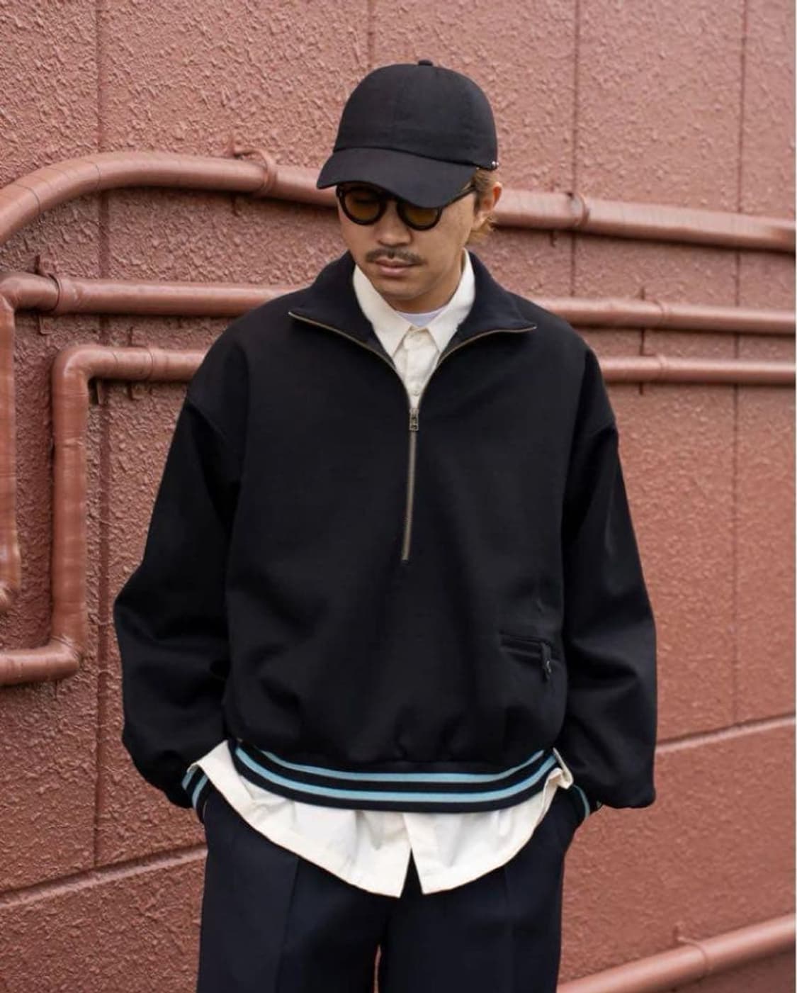 리폼드 Refomed old man track jacket 하프 집업 상품이미지3