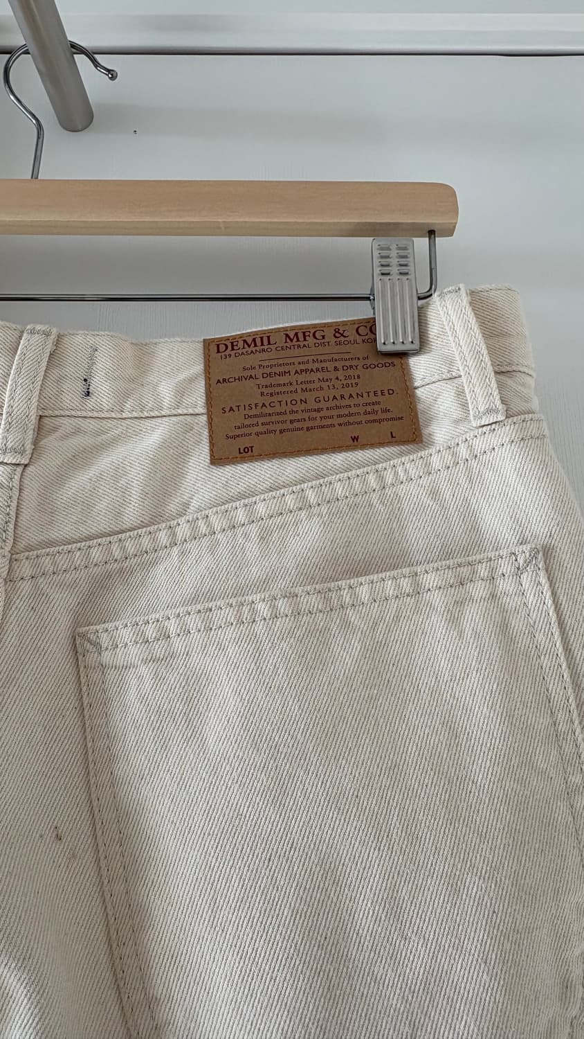 (32) 데밀 lot026 헐리우드 슬림 에크루 상품이미지4