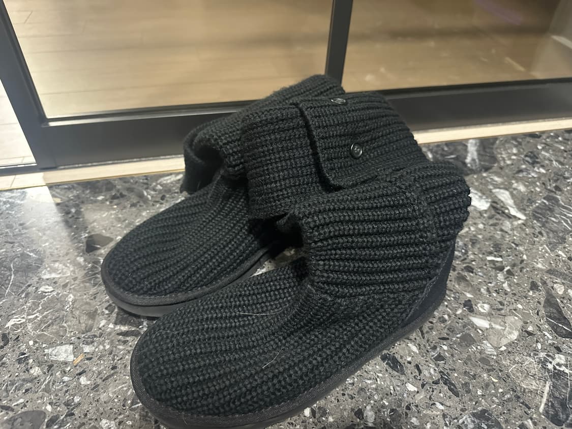 어그 카디 니트 부츠 블랙 250 상품이미지2