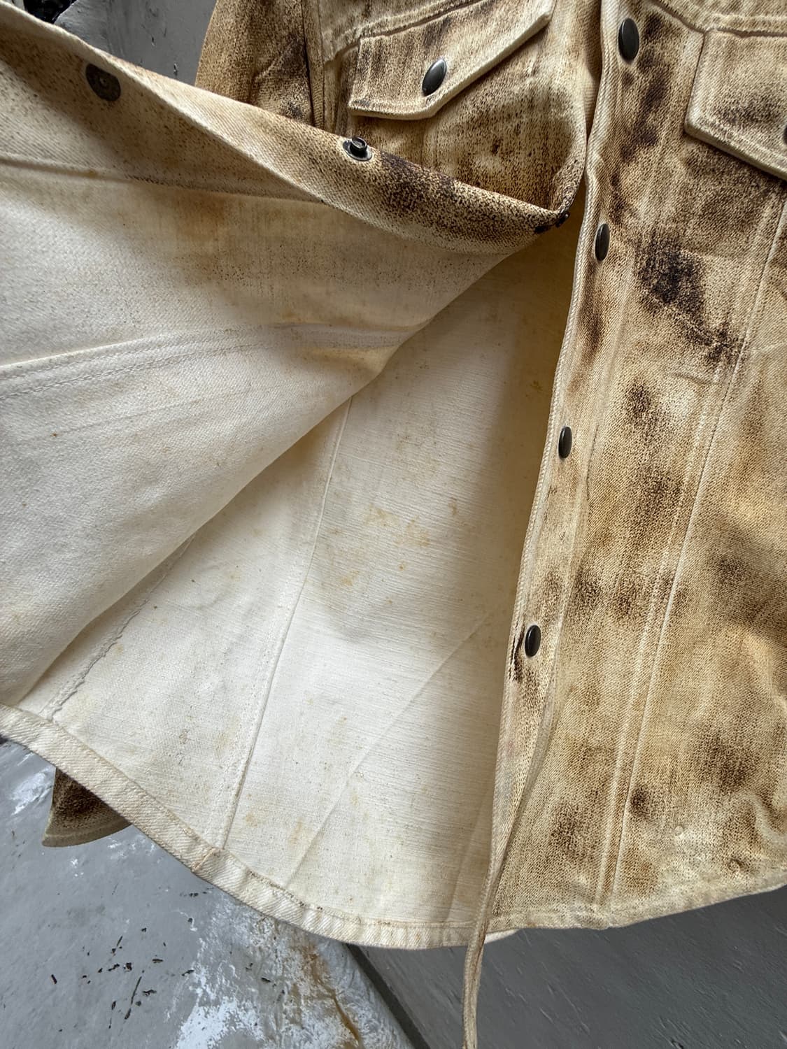 shellac 더티워시 코티드셔츠 상품이미지8