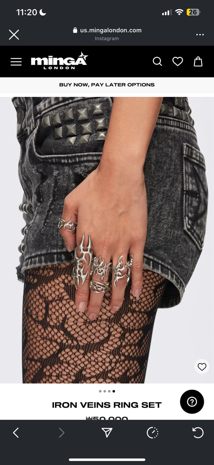 minga london ring set 상품이미지2