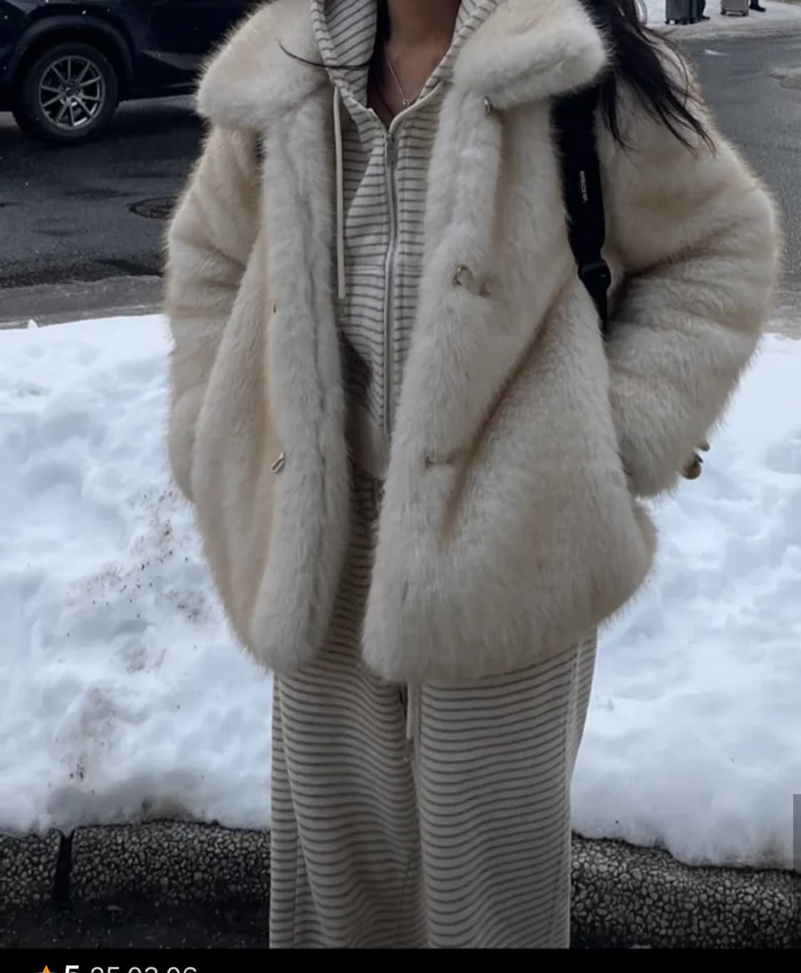 일리고 시어링 퍼 자켓 상품이미지5