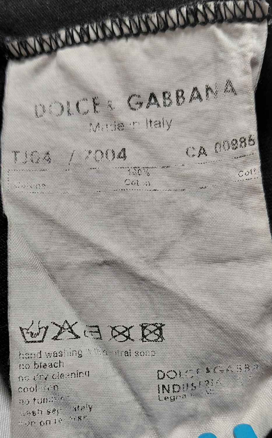 [46] 돌체앤가바나(D&G) 빈티지 빅로고 슬리브리스 상품이미지5