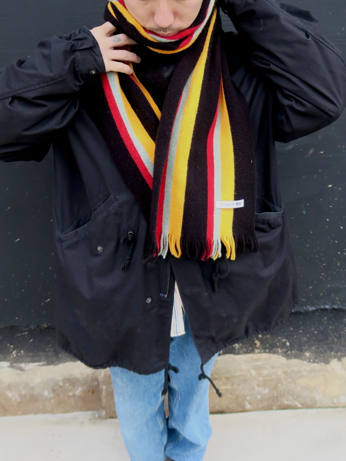 JW앤더슨 유니클로 콜라보 스트라이프 목돌이 상품이미지3