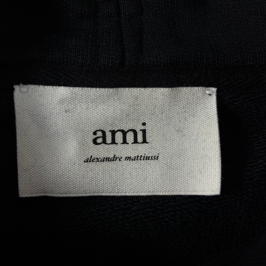 Ami  아미 드 꾀흐 스몰하트 로고 후드티   상품이미지4