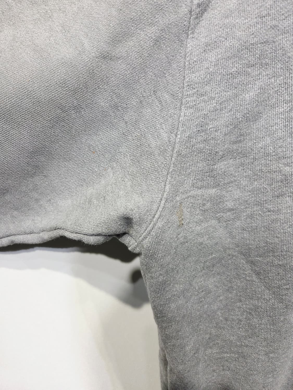 포터리 POTTERY 그레이 하프집업 맨투맨_4 상품이미지4