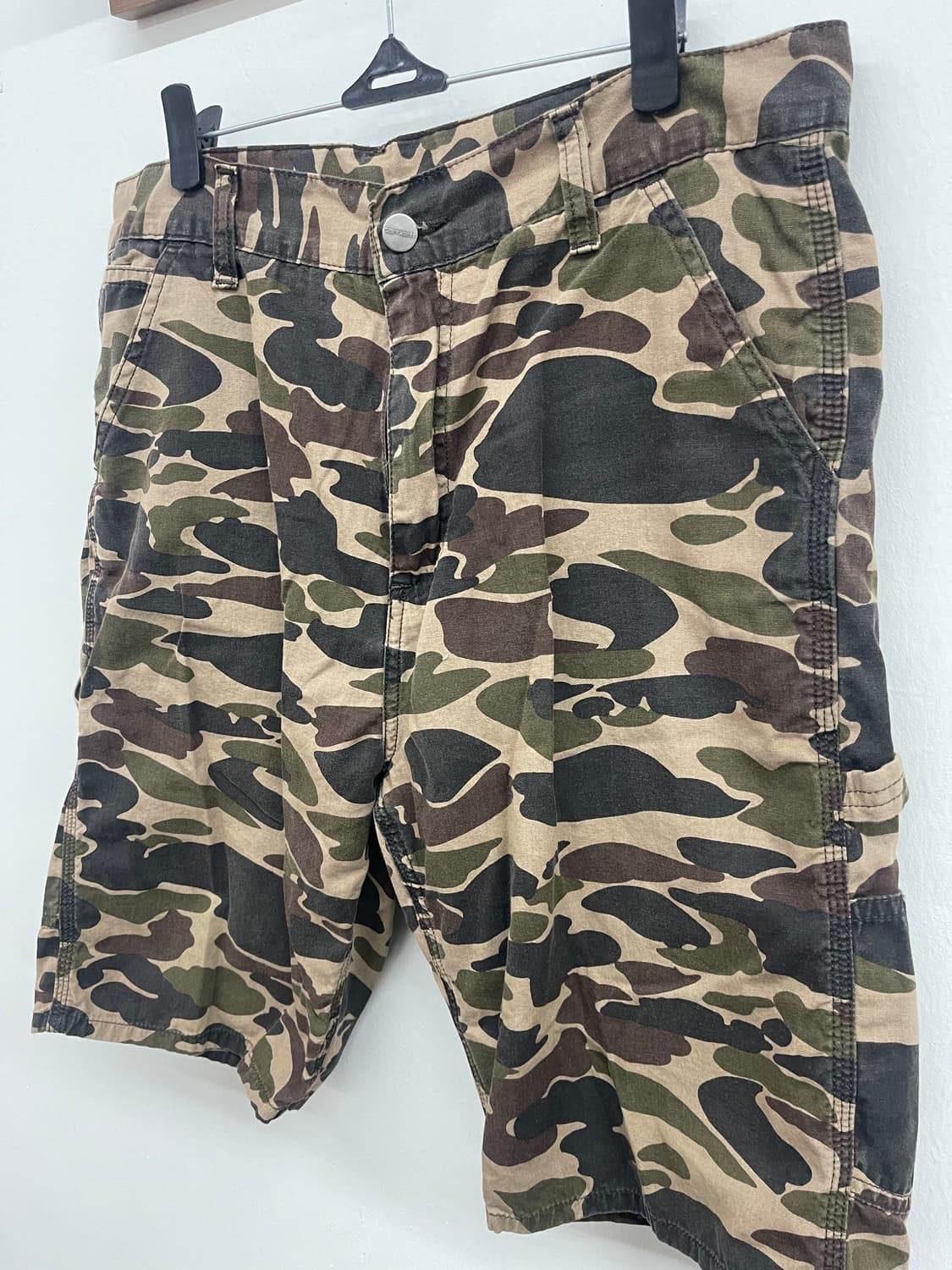 정품 칼하트 카모 반바지 30 상품이미지4