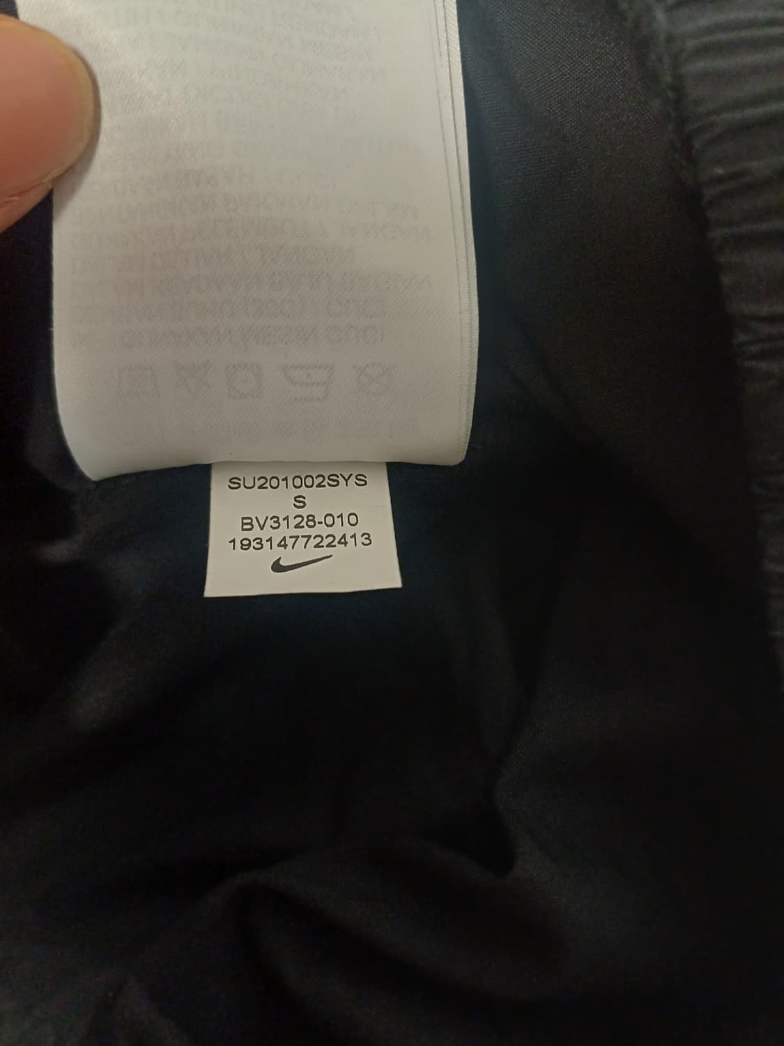 [S] 나이키 NSW 스트리트 카고 우븐 팬츠 블랙 (BV3128) 상품이미지9