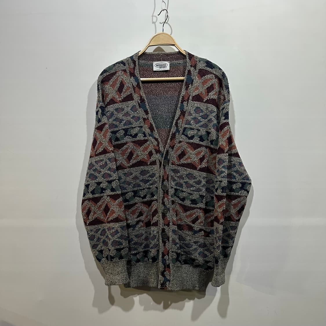 미쏘니 스포츠 가디건 판매합니다 상품이미지1