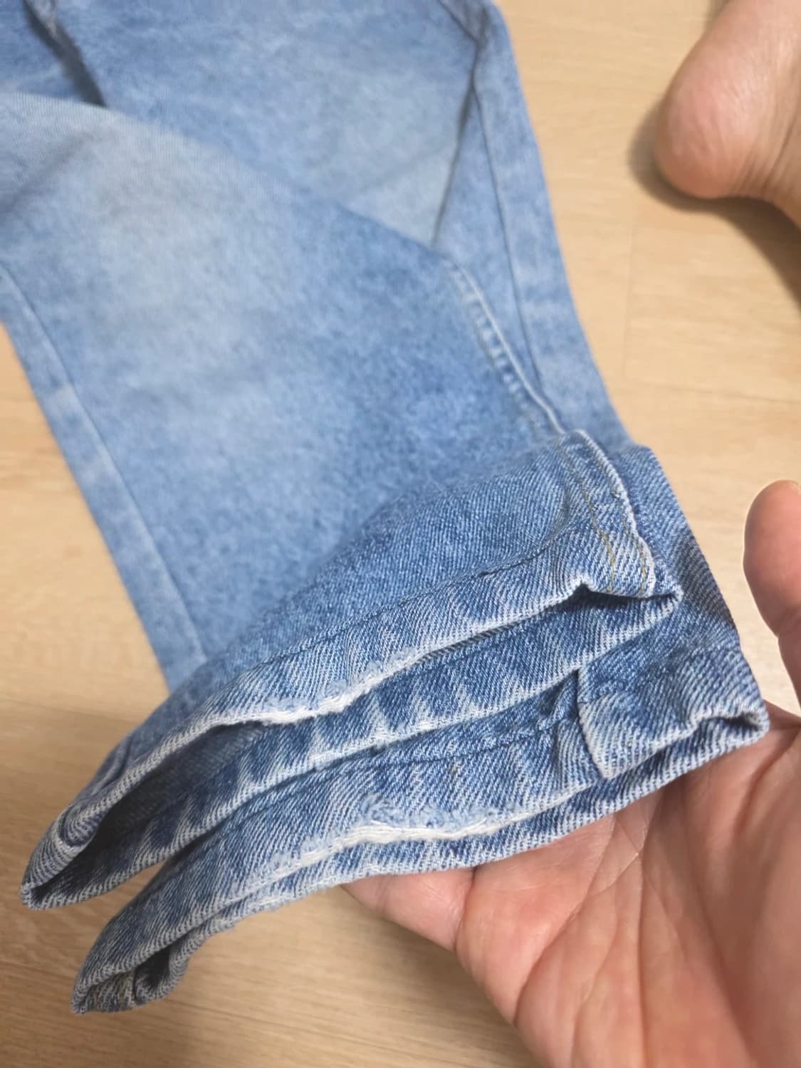 90s Made in USA 빈티지 Lee Riders 데님 팬츠 상품이미지8