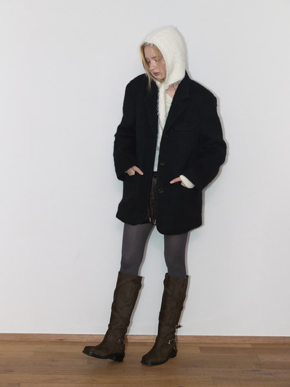 아수라 모헤어 울자켓 상품이미지2