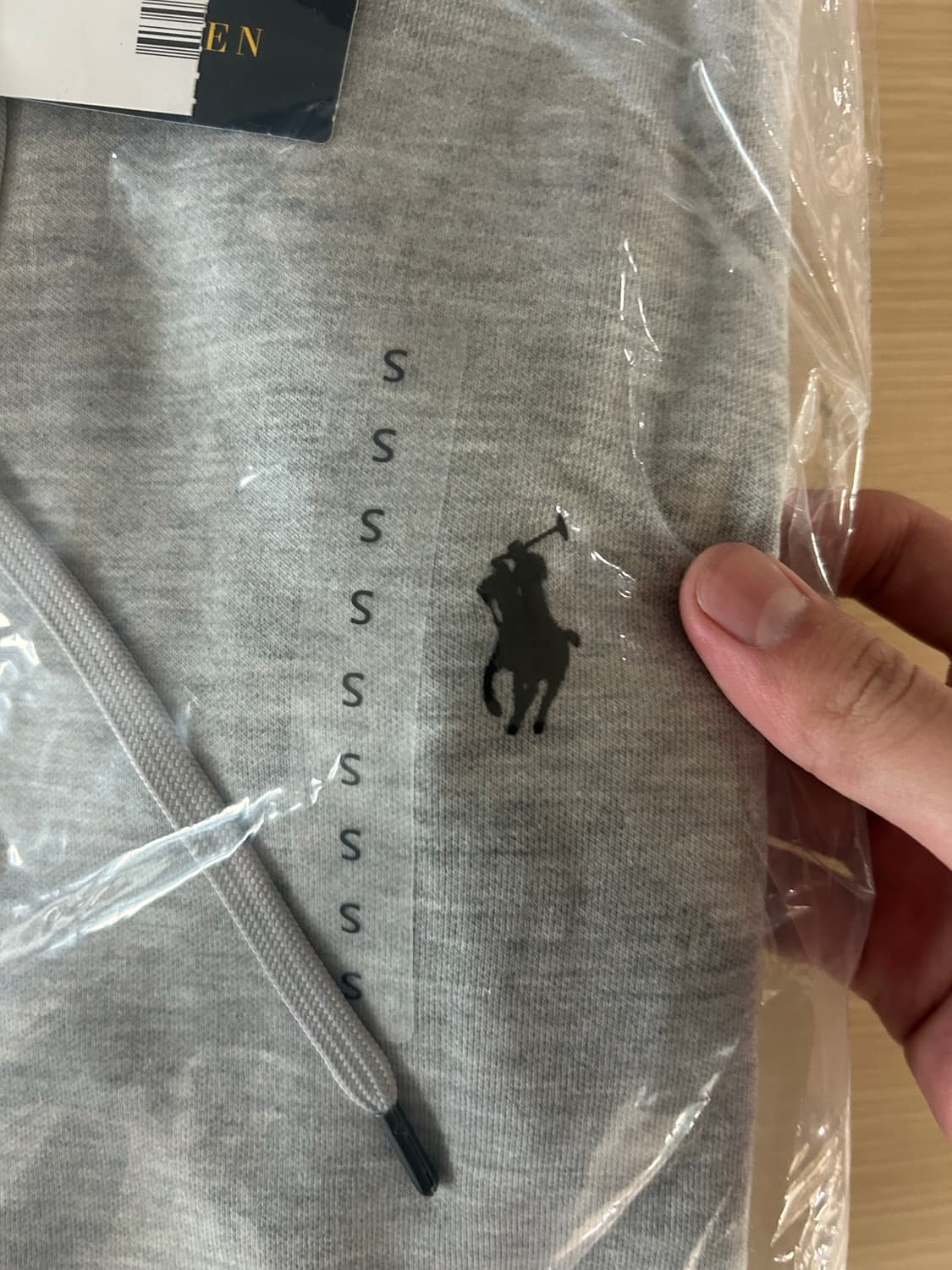 폴로 후드티(그레이) 상품이미지1