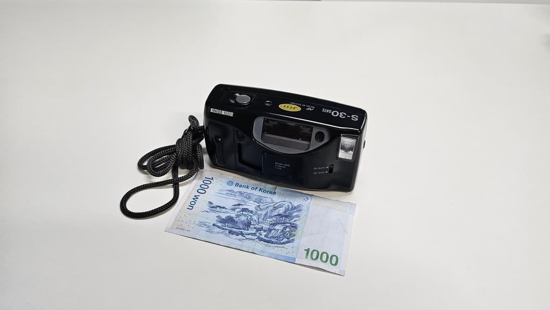 작례O 레트로 감성 리코 s-30 데이트 필름카메라 빈티지 필카 상품이미지1