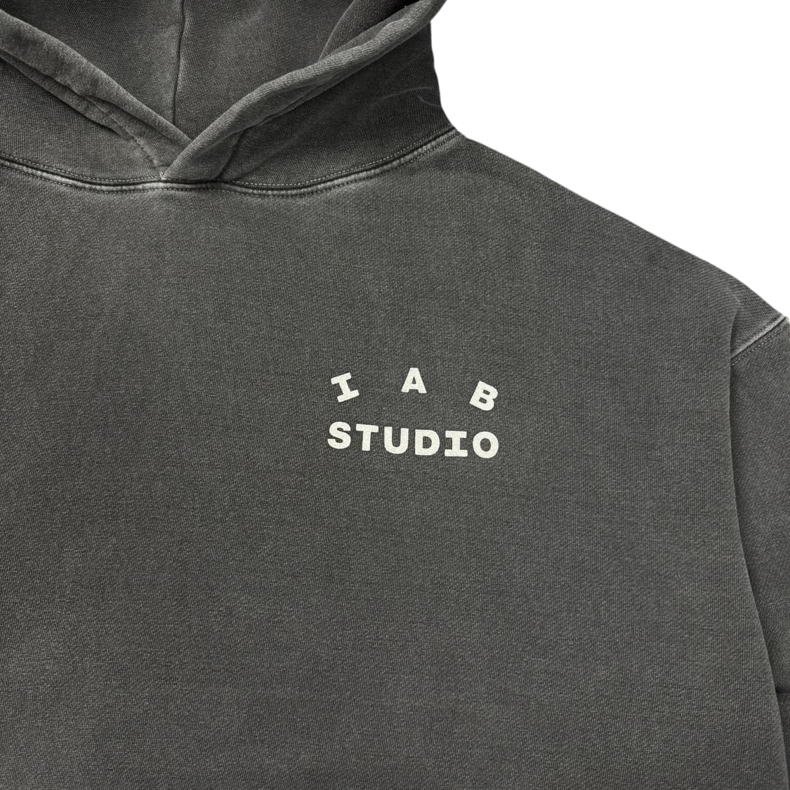 (L) 아이앱 스튜디오 피그먼트다잉 후드티  상품이미지4