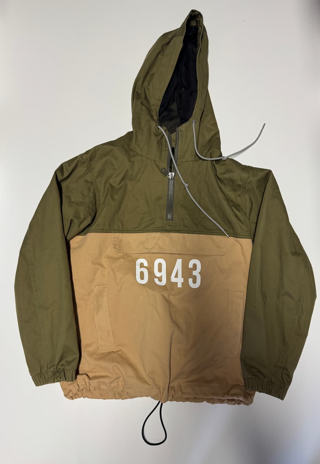 언더에어 빈티지 투톤 후드 아노락 자켓 48 L 상품이미지1