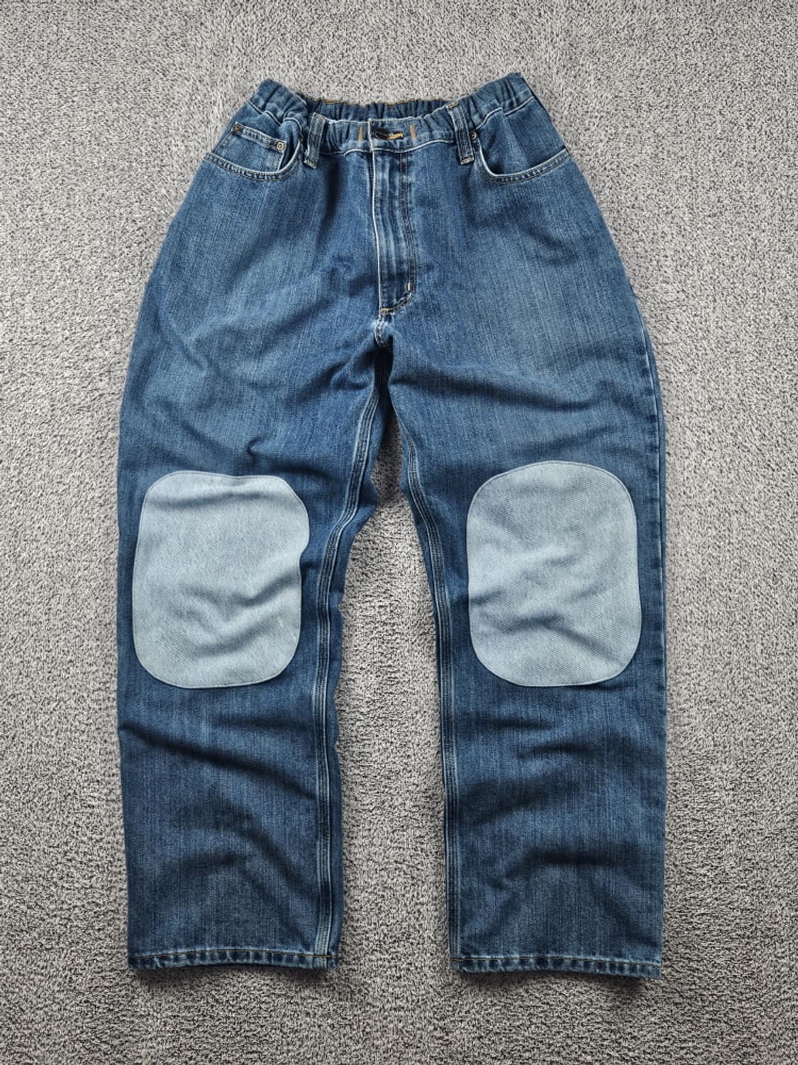 칼하트 밴딩 니패치드 커스텀 데님 팬츠 ( 40X30 ) / 10636 상품이미지3