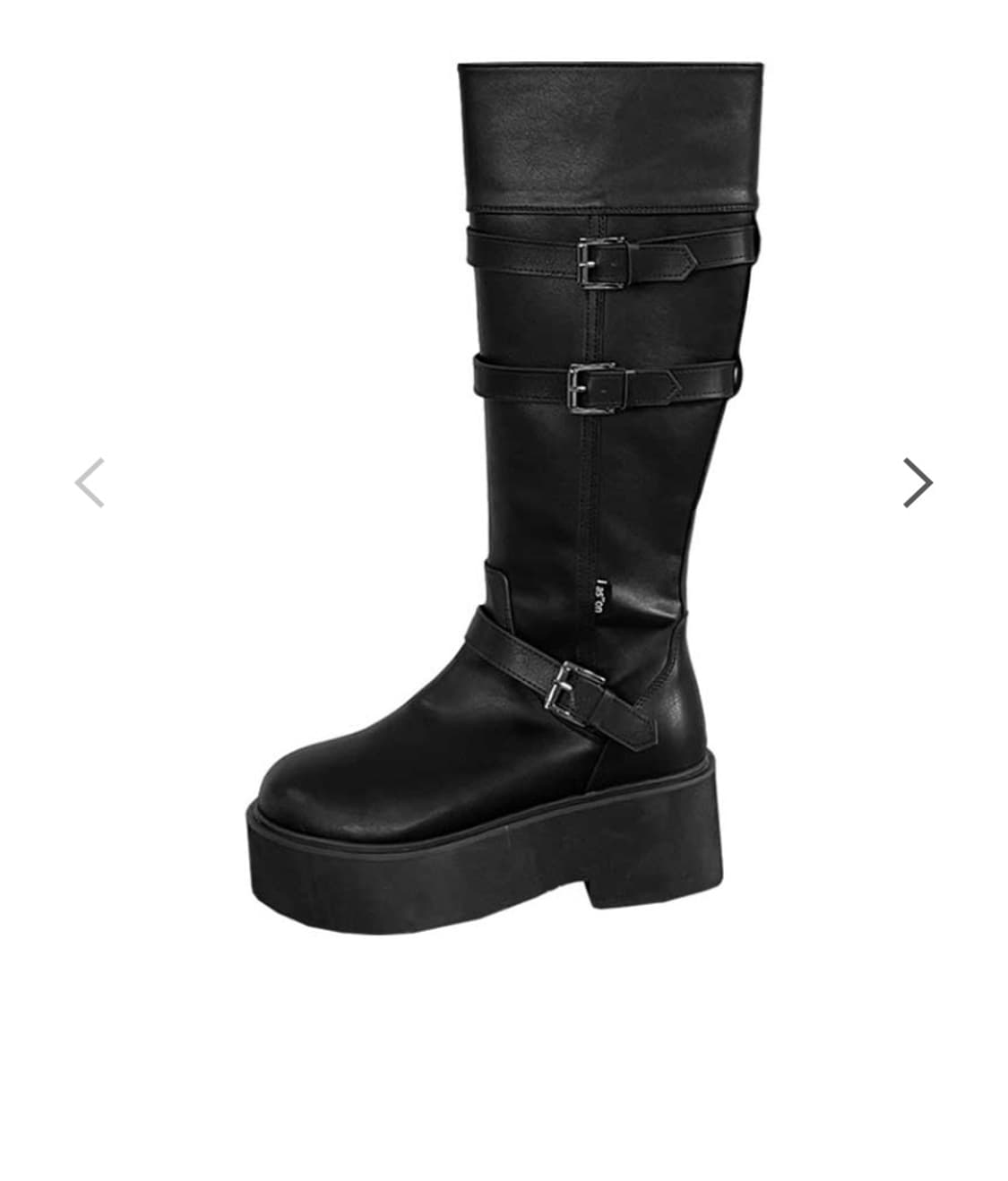 애즈온 마야 롱부츠 블랙 새상품 250 상품이미지2