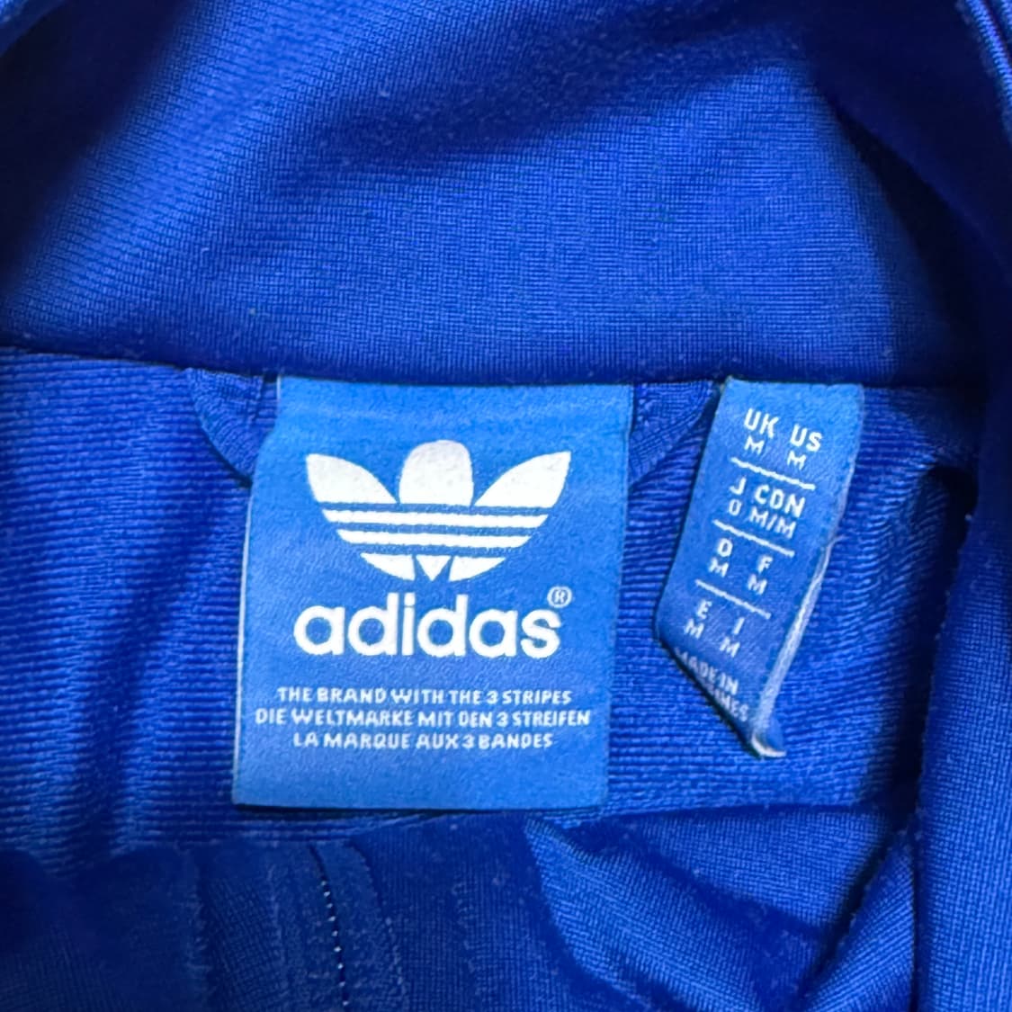M 아디다스 파이어버드 블루 트랙탑 상품이미지4