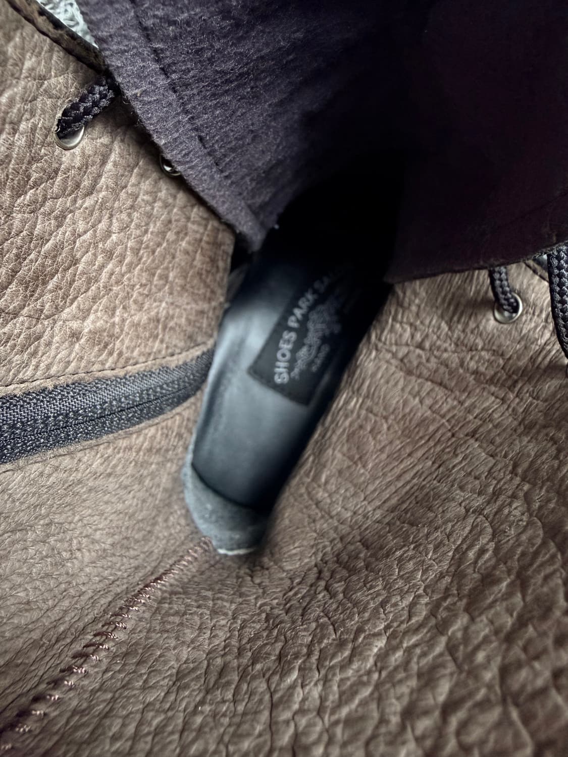 빈티지 하이탑 레이스업 웨스턴 앵클 부츠 상품이미지7