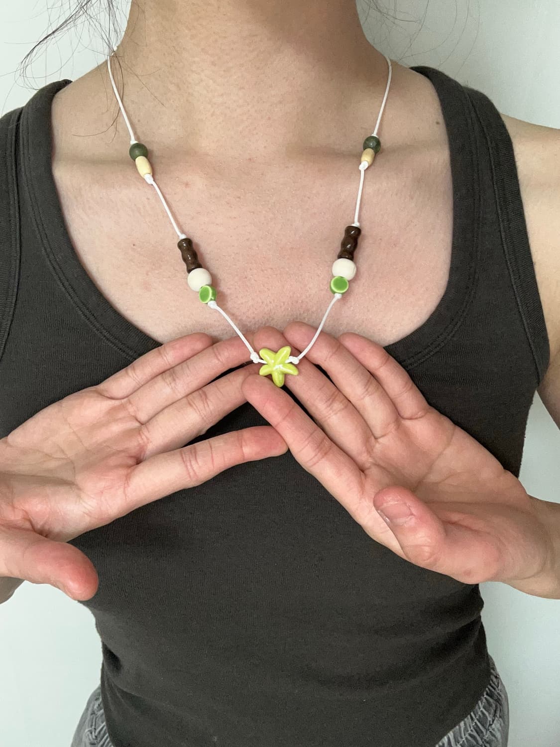 [핸드메이드] • 목걸이 • 떠나자 초록별! 상품이미지2
