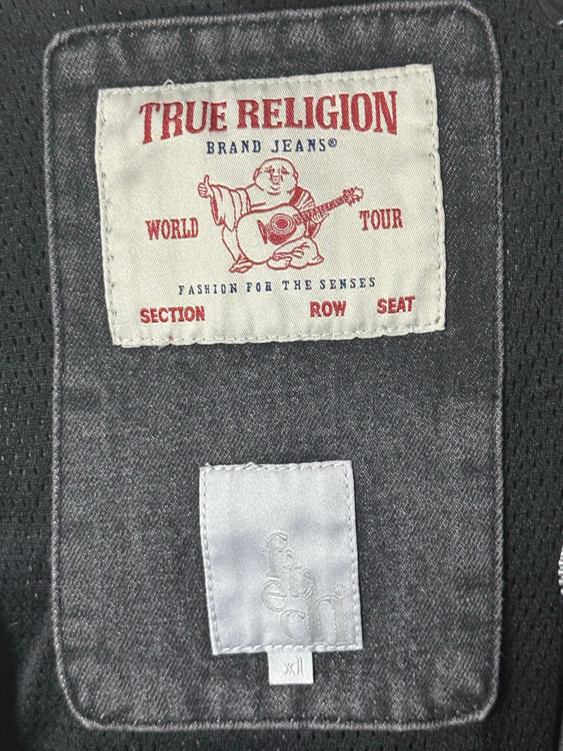 트루릴리젼 x 페치 데님 세퍼레이트 파카 블랙 XL 상품이미지8