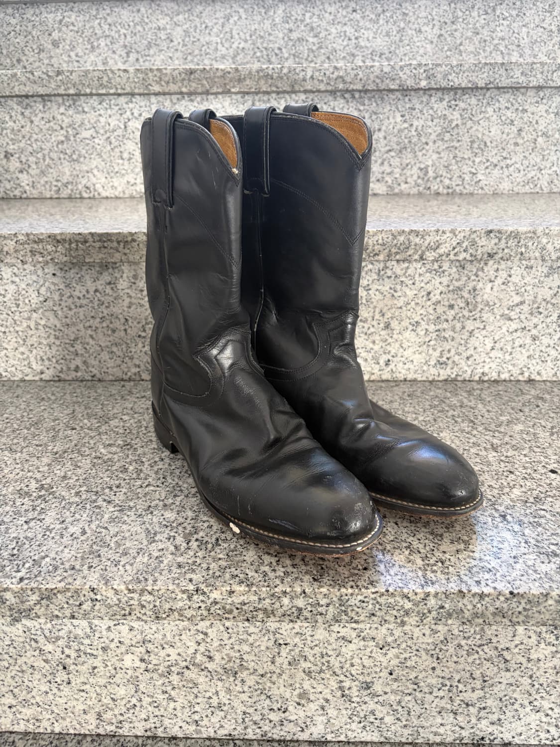 저스틴 justin 웨스턴 부츠 9B 사이즈 상품이미지1